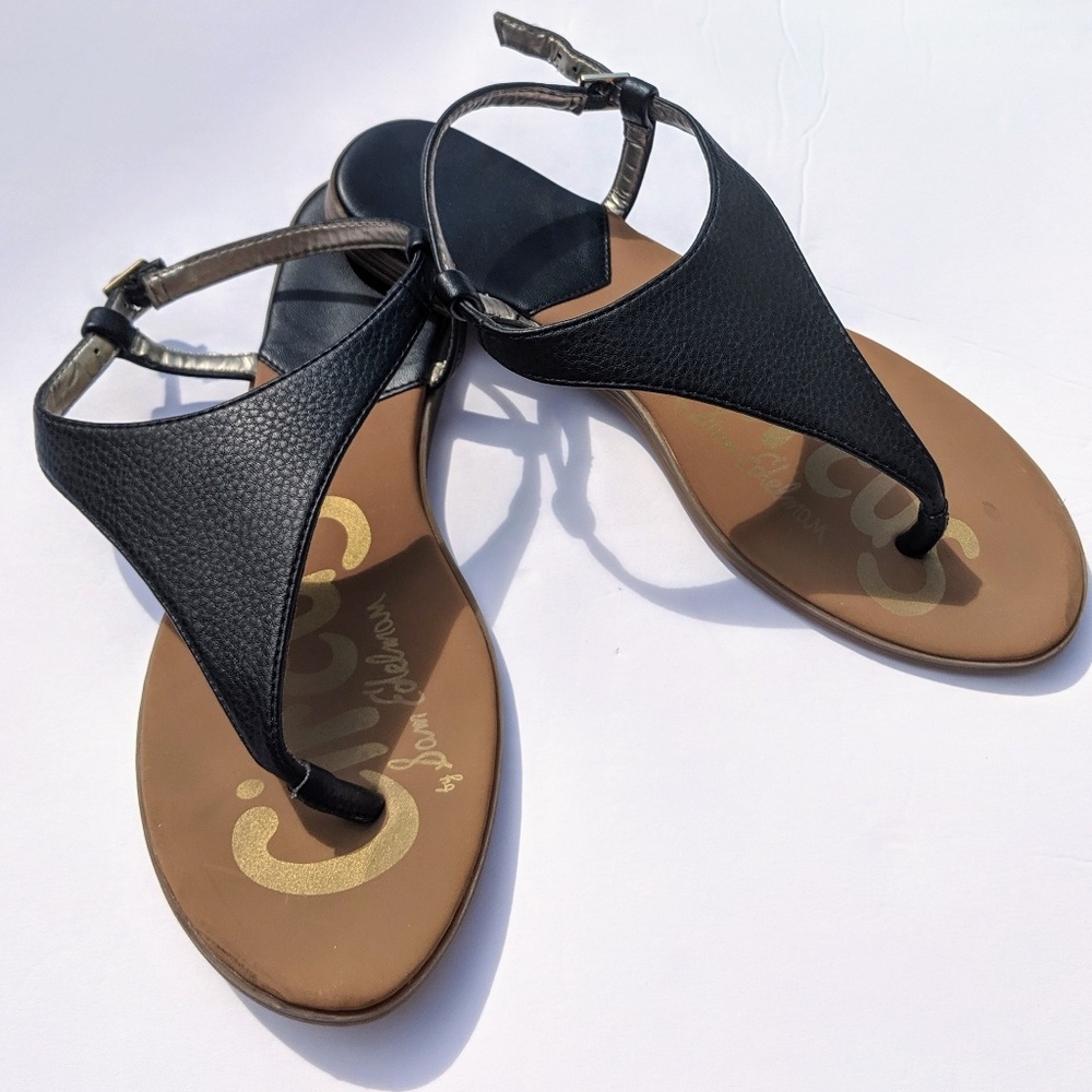 Circus by Sam Edelman Cairo Black Sandals Size 9.5